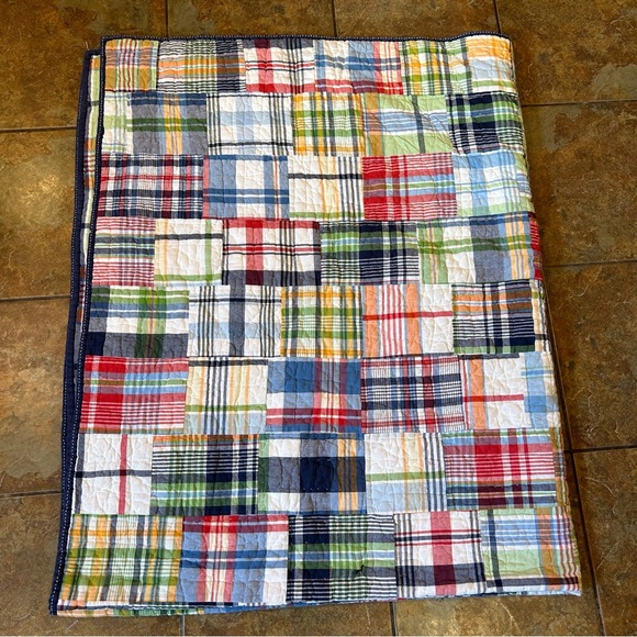 Pottery Barn Kids Bedding Pottery Barn Kids Twin Quilt 66x84 Madras